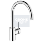 baterija za sudoperu sa izvlacnim tusem concept grohe 32663001