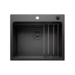 BLANCO SUDOPERA ETAGON 6 BLACK PČ+PRIBOR SILIGRANIT 526339