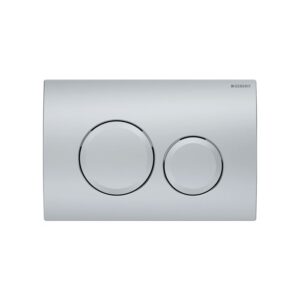 TASTER DELTA 20 DVOKOLIČINSKI HROM MAT 115.127.46.1