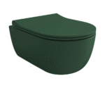 WC SOLJA KONZOLNA V-TONDO 49cm MAT GREEN BOCCHI