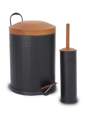 KUPATILSKI SET DRVO CRNI