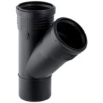 RAČVA KOSA 90/90 SILENT - GEBERIT