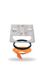 REŠETKA SA KLAPNOM 15X15 AQUA - METALEX