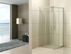 PARAVAN 90X90 CLEAR/SILVER - CAPO CASA TKK-S-463A-ST