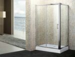 PARAVAN 120X80 CLEAR/SILVER DESNA - TKK-S-465F-ST
