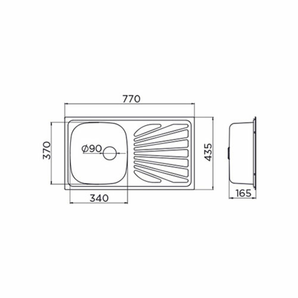 UGRADNA INOX SUDOPERA METALAC 1D770435F - Слика 2