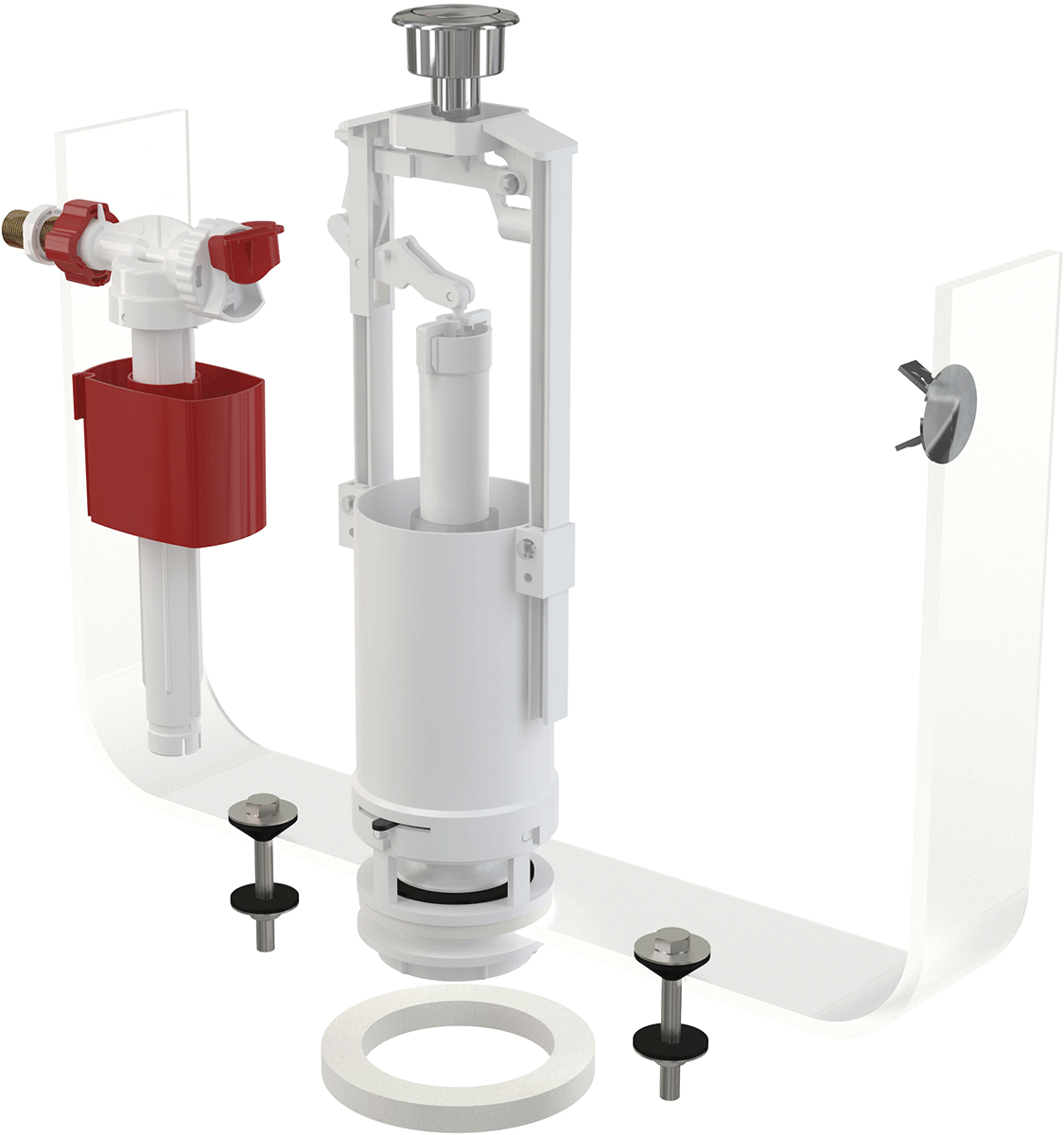 GARNITURA ZA MONOBLOK ALCA 3/8 HORIZONTALNI PVC SA2000
