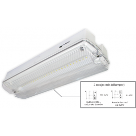 LAMPA LED 27 IP65 PUNJIVA 6500K - MITEA LIGHTING M627L - Slika 5
