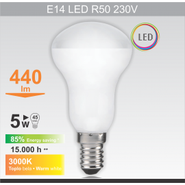 LED SIJALICA E14/5W R50 3000K - MITEA LIGHTING - Слика 2