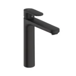 baterija za lavabo hansgrohe vernis 190 crna mat