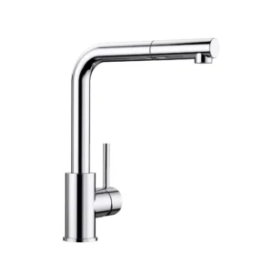 BLANCO MILA-S BATERIJA ZA SUDOPERU STOJECA STOJECA HROM SA TUŠEM NA IZVLACENJE 519810