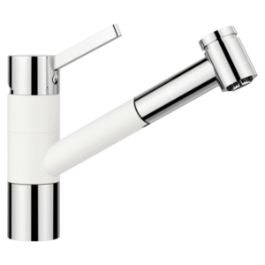 BLANCO TIVO-S BATERIJA ZA SUDOPERU STOJECA BELA/HROM 517613