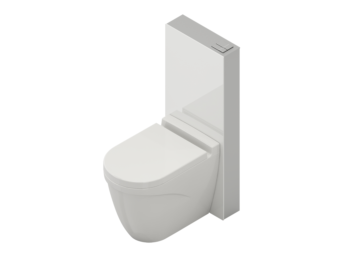 BOCCHI VODOKOTLIĆ UGRADNI GLASS BELI ZA STOJEĆU WC ŠOLJU