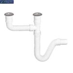 SIFON ZA SUDOPERU 2/1 Ø60MM - CAPO CASA SR0001