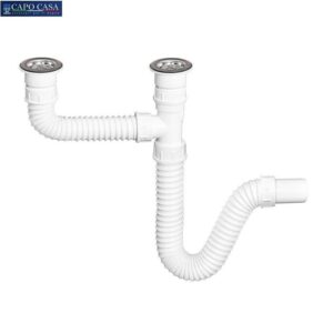SIFON ZA SUDOPERU 2/1 Ø60MM - CAPO CASA SR0001