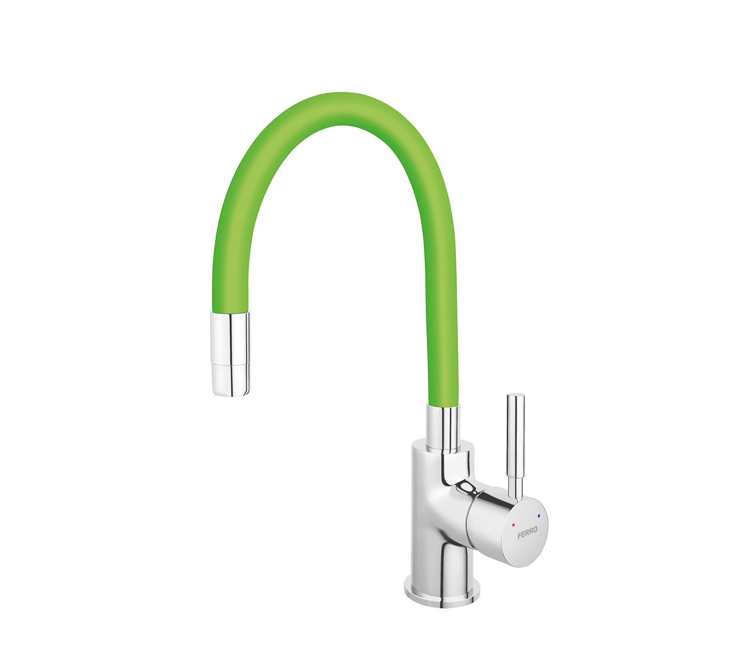 FERRO RAINBOW BATERIJA ZA SUDOPERU 2 CEVI GREEN BZA4G