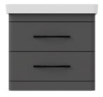 LUXOR ORMARIC SA LVB 60F ANTRACIT PINO ART 1021