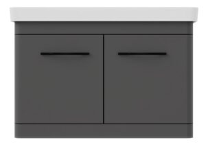 LUXOR ORMARIC SA LVB 80V ANTRACIT PINO ART 1024