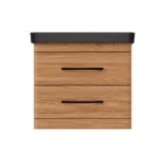 LUXOR ORMARIC SA LVB BLACK 60F DRVO PINO ART 1041