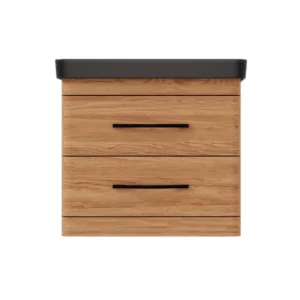 LUXOR ORMARIC SA LVB BLACK 60F DRVO PINO ART 1041