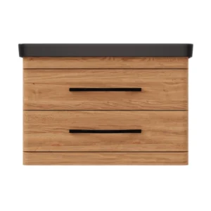 LUXOR ORMARIC SA LVB BLACK 80F DRVO PINO ART 1121