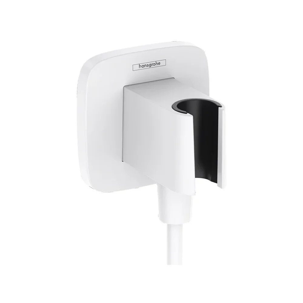HANSGROHE FIXFIT Q UGLIĆ WHITE MATT SA DRŽAČEM RUČICE TUŠA 26887700