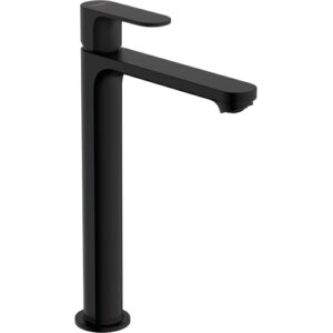 HANSGROHE REBRIS BATeRIJA ZA LAVABO STOJEĆA S 240 MAT BLACK SA PODSKLOPOM 72580670