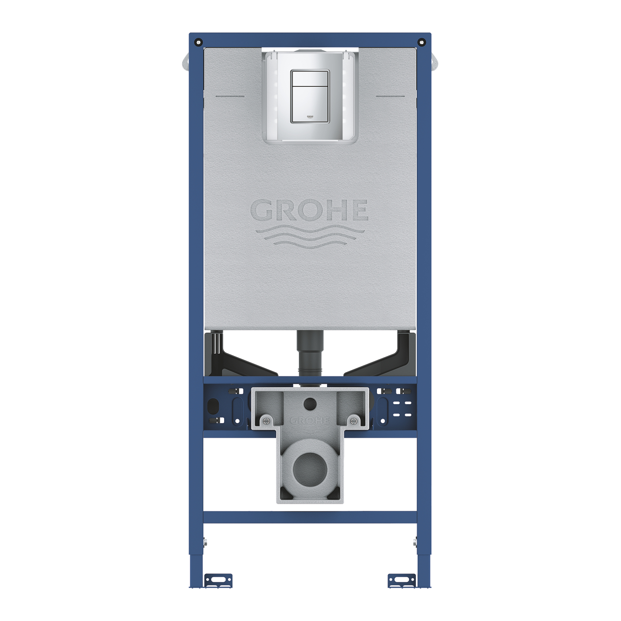GROHE SET VODOKOTLIĆ 3/1 COSMOPOLITAN HROM TIPKA 39603000/3855800M/37535000 - Slika 2