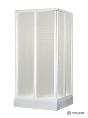 TUŠ KABINA K90X70 PLEKSIGLAS POLYAGRAM 73011