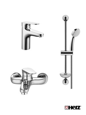 HERZ INFINITY SET BATERIJA 3U1 00059 ZA KADU/ZA LAVABO/KlizNA ŠIPKA