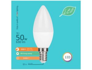 LED SIJALICA E14/7W 6500K C37 ECO