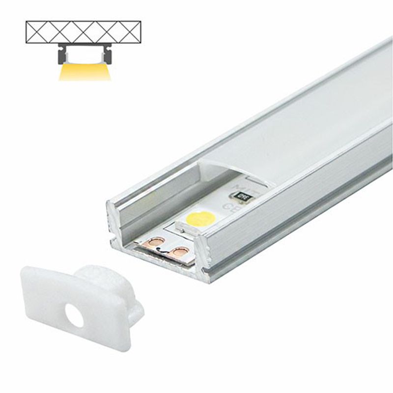 LED PROFIL M509 OPAL NADgradni set 2M/O 555002 - Slika 3