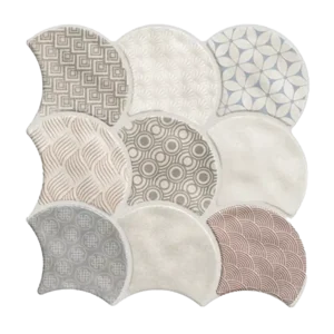 PLOČICE SCALE BOHO WHITE WT/FT 30.7*30.7 0.85