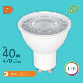 SIJALICA GU10 M2 5W ECO LED MR16 240V 470lm 3000K 5133 MITEA LIGHTING