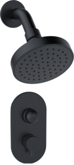Herz Fresh ugradni set Black potisni 09420B