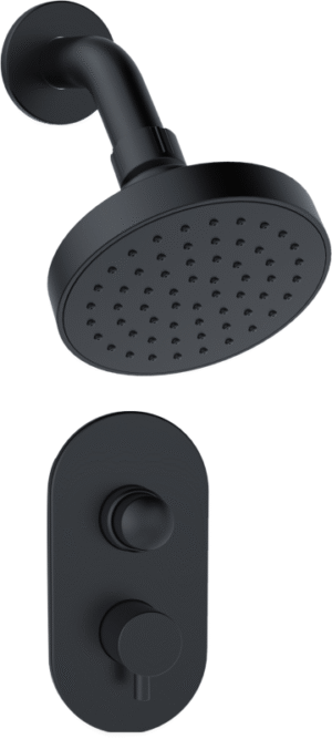 Herz Fresh ugradni set Black potisni 09420B