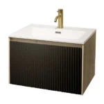 MODENA ORMARIĆ SA LAVABOM CRNI 60CM WK1209BL-60