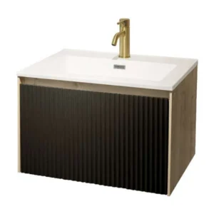 MODENA ORMARIĆ SA LAVABOM CRNI 60CM WK1209BL-60