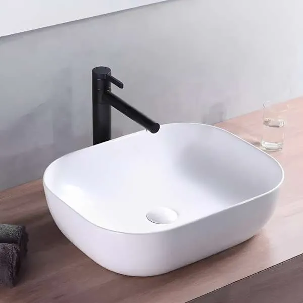 LAVABO MANILA 50.5X40.5X14 NADGRADNI WB6407 - Слика 2