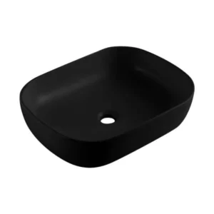 LAVABO MANILA 50X40X13.5 MAT CRNI NADGRADNI WB7207