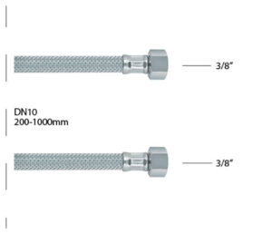 BRINOX ZA BATERIJU 8M - 3/8*F 60CM INOX RR RR690/1680260 REMER
