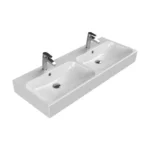 Lavabo 120x47 Pinto Dupli 80700U Turkuaz beli