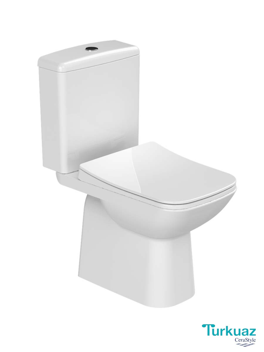 Monoblok DURU SIMPLON + WC DASKA SLIM 28800W/95C1143502 TURKUAZ
