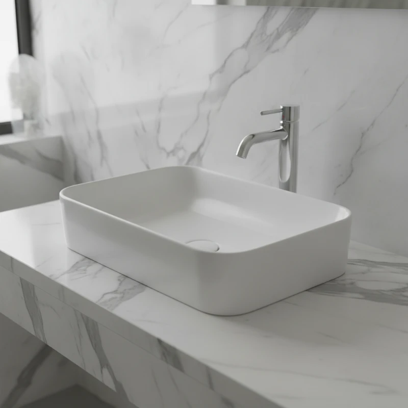 FLUENTA LAVABO ROUND NADGRADNI 40008299 PEŠTAN — slika 2