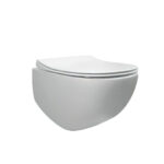 FLUENTA WC ŠOLJA KONZOLNA RIMMLES + SC DASKA 40006661 PEŠTAN