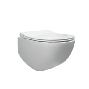FLUENTA WC ŠOLJA KONZOLNA RIMMLES + SC DASKA 40006661 PEŠTAN