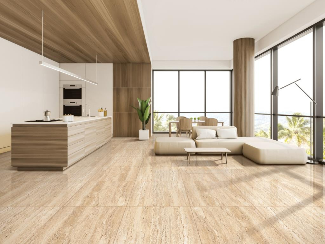 PLOČICE 206 BELAIR LITE BROWN MAT RET. 60*60 1.44 - Slika 2