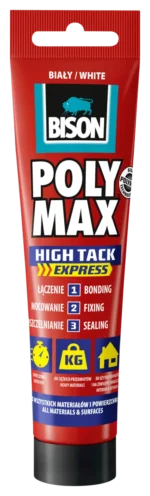 BISON POLYMAX HIGH TACK WHITE 440GR 203119