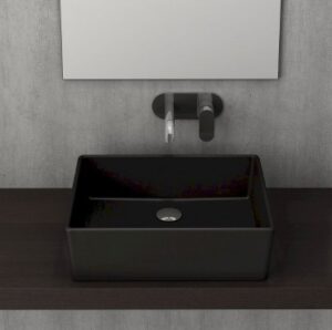 LAVABO MILANO 50X40 CRNI NADGRADNI 1215-004-0125