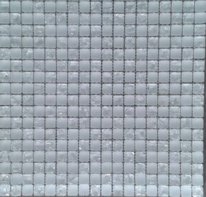 MOZAIK STAKLENI SUP WHITE C 30X30 9132